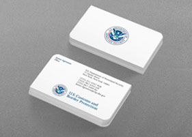 DHS CBP Business Card
