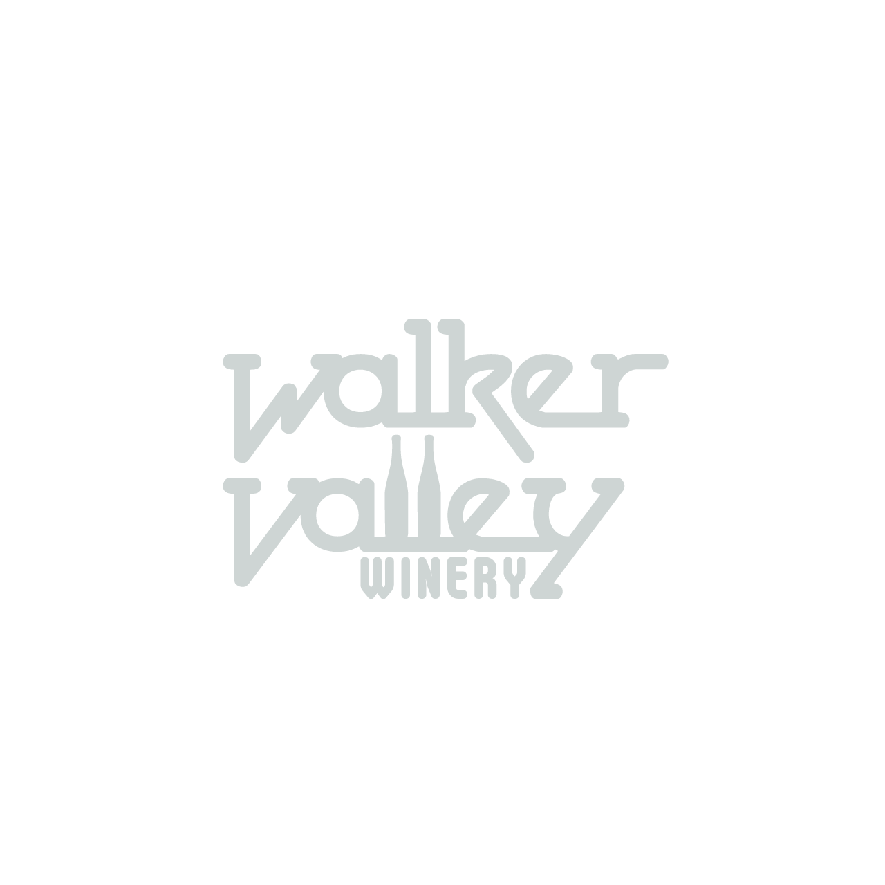 Walker Valley Wines luxury vineyard branding and wine label identity