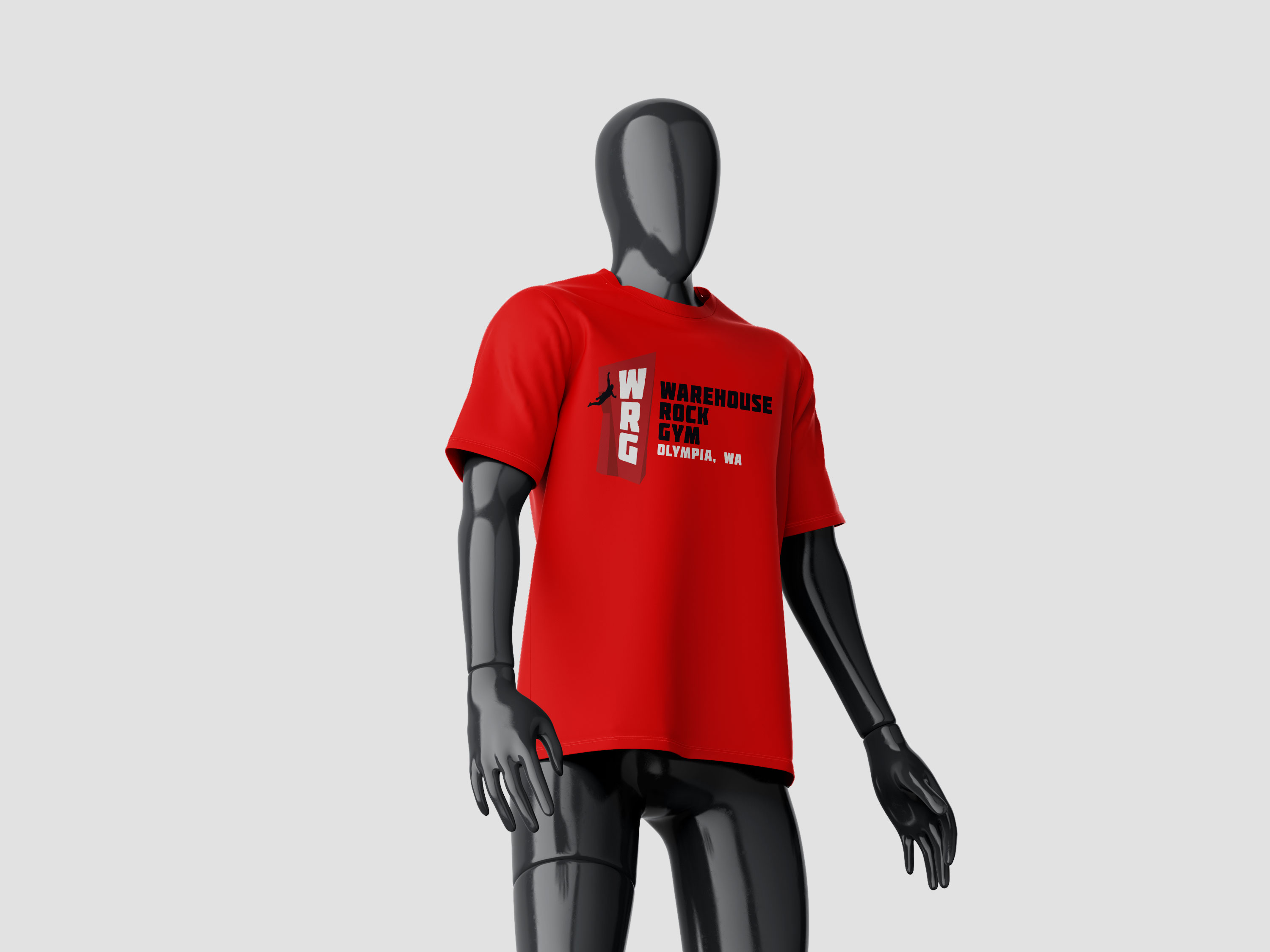 warehouse rock gym shirt