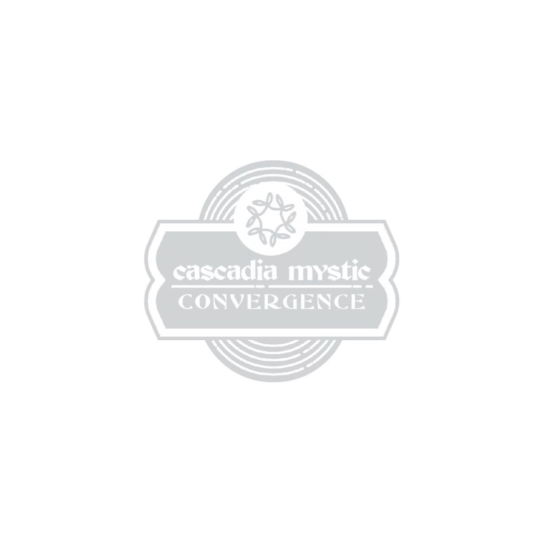 Cascadia Mystic Convergence festival identity and Pacific Northwest event branding